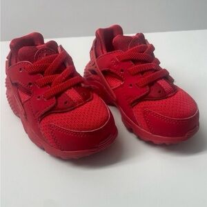 Nike Huarache, University Red, Size 5c